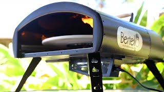 Bertello SimulFIRE 16quot Rotating Outdoor Pizza Oven [upl. by Gniw]