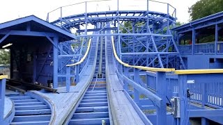 Woodstock Express POV Carowinds Kids Wood Coaster [upl. by Nitnerb908]