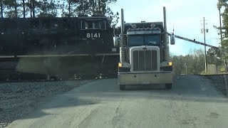 NS 290 hits truck Temple GA 3312018 [upl. by Maddalena174]