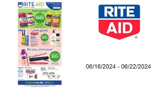 Rite Aid Weekly Ad US  06162024  06222024 [upl. by Ferrel]