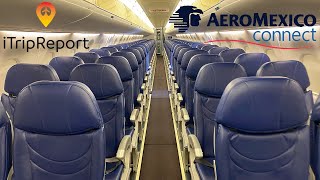 Aeromexico Connect Embraer E190 Economy Trip Report [upl. by Tome186]