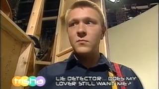 Trisha  ITV episode from 2002  Lie detector does my lover still want me [upl. by Nekal]