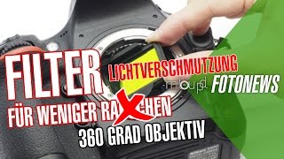 Weniger Lichtverschmutzung  Filter für Sternenaufnahmen  360 Grad Objektiv  Milou PD FOTONEWS [upl. by Sandie]