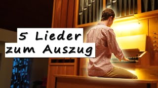 5 Hochzeitslieder für den Auszug in der Kirche  Moderne Orgelmusik [upl. by Iny]