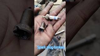 TVS Wego spark plug broken every 10000 km change the plugloss of pay customer tvs youtubeshorts [upl. by Waylin]