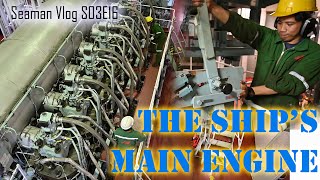 How To Start The Ships Main Engine  From Preparation to Full Away [upl. by Saref]