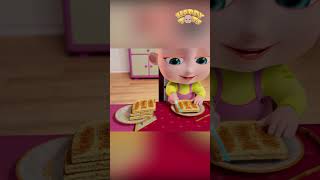 Canción del desayuno  Hábitos alimentarios saludables  Canciones infantiles  Happy Tots [upl. by Niliac]