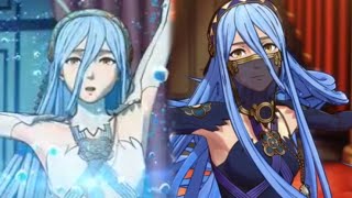 Fire Emblem Fates  Azuras Dance  Hoshido amp Nohr Versions Cutscenes English [upl. by Christophe]