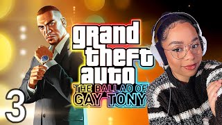 Whats a Parachute  Grand Theft Auto IV DLC The Ballad of Gay Tony Part 3 Twitch Playthrough [upl. by Assirod]