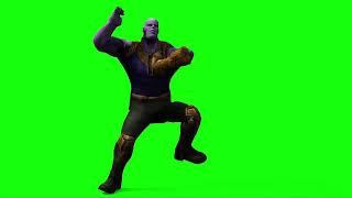 Thanos Dance Green Screen Animation × free Download ⬇ [upl. by Eellehs]