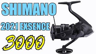 Shimano EXSC3000MHGA 2021 Exsence Spinning Reel Review  JampH Tackle [upl. by Retxab508]