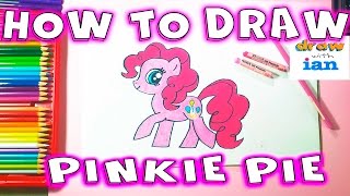 How to Draw Pinkie Pie My Little Pony [upl. by Hsenid]