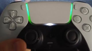 DUALSENSE HOW TO CHANGE YOUR LED LIGHT ON YOUR PS5 CONTROLLER [upl. by Aisekal868]