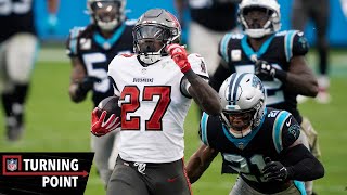 How Ronald Jones II Burned the Panthers in Week 10  NFL Turning Point [upl. by Zelten991]