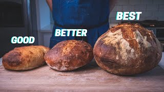 1 DOUGH 3 LOAVES  The Easiest Actually Good Bread You Can Make [upl. by Ahsenyt]