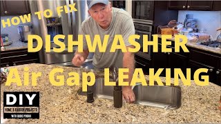 Dishwasher Air Gap Leak [upl. by Miles]