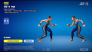 ¡NUEVA SKIN Y BAILE TU Y YO NUEVA TIENDA FORTNITE HOY 050225  TIENDA DE FORTNITE 05 DE FEBRERO [upl. by Kohler]