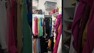 Organizing my closet with Target bookshelf [upl. by Origra]