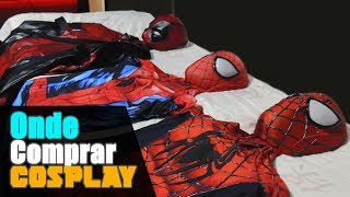 Dicas de onde comprar seu COSPLAY de HOMEM ARANHA [upl. by Siuoleoj]