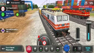 NINE INDIAN TRAINS CROSSING ON BUMPY BRANCHED CURVED RAILROAD TRACKStrain video NTG train 2025 [upl. by Tyrus381]