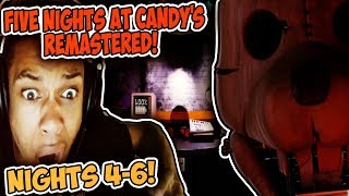 Five Nights at Candys Remastered ALL CUTSCENES FNAC R [upl. by Navnod]