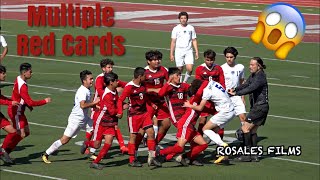 Soccer Game Gets Out of Control  Hoover vs Central High School Boys Soccer [upl. by Aalst]