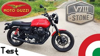 quotTestquot Le néorétro à litalienne 🇮🇹 quotMoto Guzzi V7 III stone de 2020quot [upl. by Joycelin]