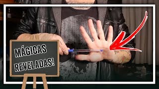 MÁGICAS PARA FAZER NA ESCOLA Truques de mágica REVELADOS [upl. by Badr]