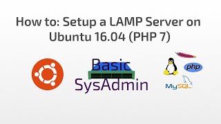 How to Setup a LAMP Server on Ubuntu 1604 Linux Apache2 MySQL and PHP 7 [upl. by Ttayw]