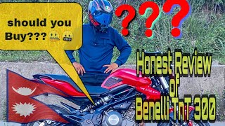 Benelli TnT 300  An Honest ownership review  should you buy [upl. by Aidnahs439]