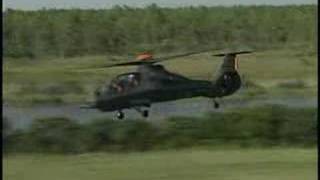 Comanche Attack Helicopeter Flying Sideways at Speed [upl. by Shannan]