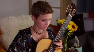 Stephanie Jones plays Verano Porteño by Astor Piazzolla on an Altamira Hanson N3 Concert Guitar [upl. by Andromache767]