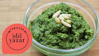 Pesto Sos Nasıl Yapılır   İdil Yazar  Yemek Tarifleri [upl. by Alford]