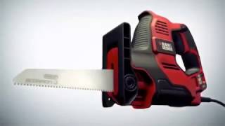 How to change the blade on a BLACKDECKER™ Scorpion® Saw [upl. by Adnil]