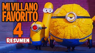 MI VILLANO FAVORITO 4 GRU 4 ó Despicable Me 4 2024  Resumen en minutos [upl. by Ramas]