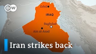 Iran strikes US military bases in Iraq How will Trump respond  DW News [upl. by Atiluap]