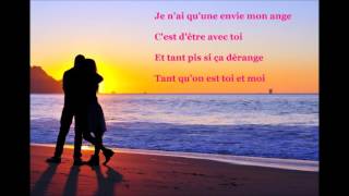 Kenza Farah  Mon Ange 20  Paroles [upl. by Donoho]