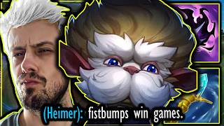 IS THIS THE SECRET TO CLIMBING AS HEIMERDINGER SUPPORT [upl. by Pris]