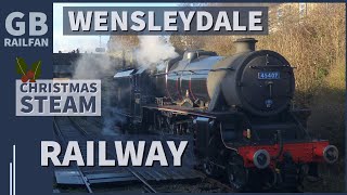 Christmas Steam at the Wensleydale Railway  29th December 2023 [upl. by Fuhrman]