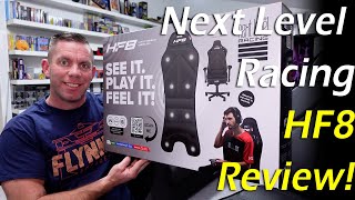 Next Level Racing HF8 Haptic Gaming Pad Review [upl. by Murvyn]