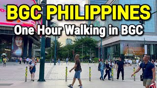 BGC TAGUIG CITY TOUR  the BEST MODERN PLACE in PHILIPPINES  Bonifacio Global City Metro Manila [upl. by Gladdy]