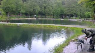 Angelpark  Fischerhaus Letscher bei Altensteig [upl. by Yssak607]