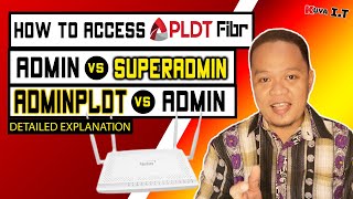 How to ACCESS PLDT Fibr FULL admin SUPERADMIN and ADMINPLDT  ONU PLDT RP2627RP2684 2021  2022 [upl. by Ettebab]