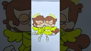 Gravity Falls Mabel and clipper paint art art drawing gravityfalls [upl. by Glogau]