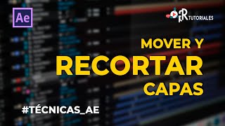 Recortar y mover capas en el tiempo con After Effects  Tutoriales de After Effects en español [upl. by Erdied]