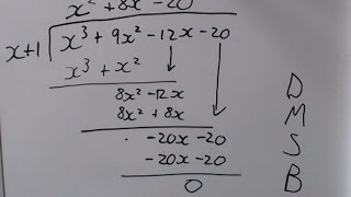 ALevel Maths B611 Polynomials Introducing the Factor Theorem [upl. by Eilema]