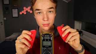 ASMR Sensitive Sounds For Tingles NEW MIC [upl. by Atnauqahs]