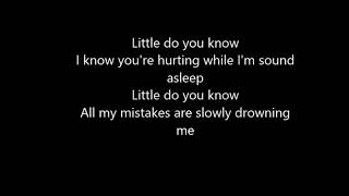 EMINEM  LITTLE DO YOU KNOW LYRICS [upl. by Aggi]