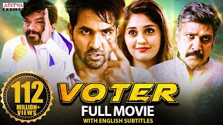 Voter New Hindi Dubbed Full Movie 2021  Latest Hindi Dubbed Movie  Vishnu Manchu  Surabhi [upl. by Steffane]