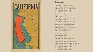 Tom Petty  California Official Lyric Video [upl. by Adarbil]